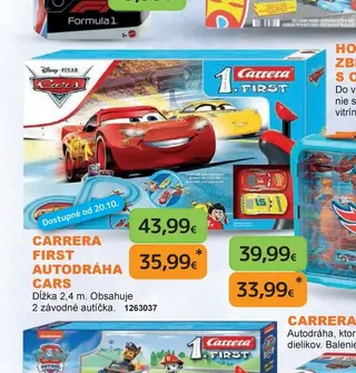Carrera First Autodráha Cars