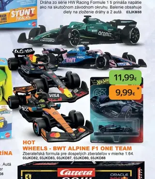 Hot Wheels - BWT Alpine F1 One Team