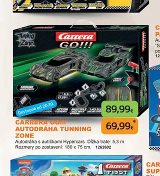Carrera GO!!! Autodráha Tunning Zone