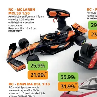 RC - McLaren MCL38 1:20