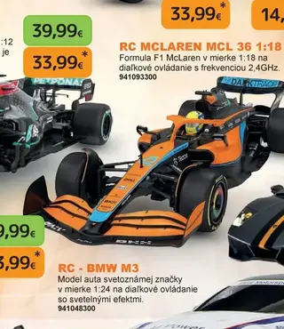 RC MCLAREN MCL 36 1:18