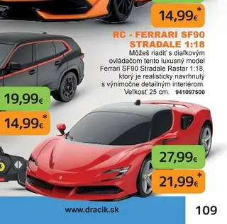 RC - FERRARI SF90 STRADALE 1:18