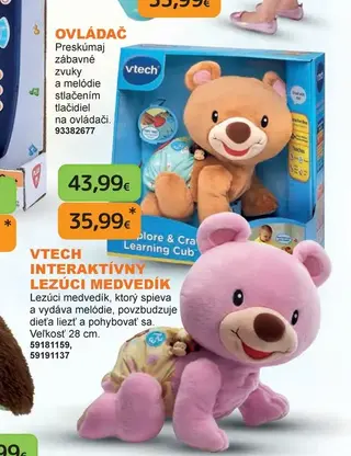 VTech Interaktívny lezúci medvedík
