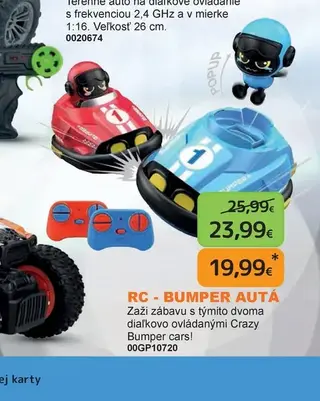 RC - Bumper autá