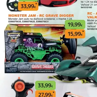 Monster Jam - RC Grave Digger