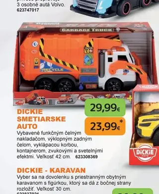 Dickie Smetiarske auto