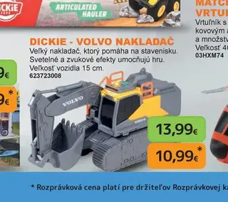Dickie - Volvo Nakladač