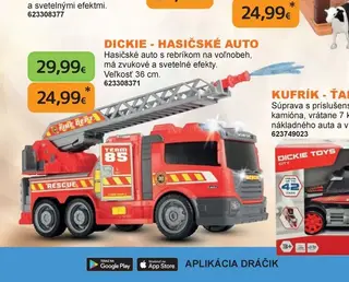 Dickie - Hasičské auto