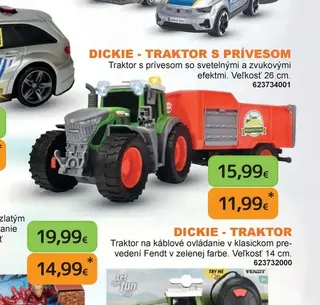 Dickie - Traktor s prívesom