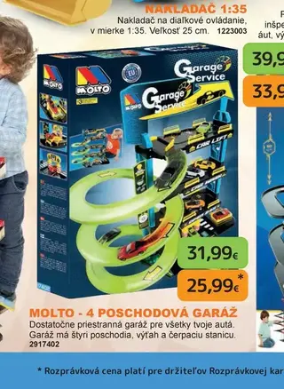 Molto - 4 poschodová garáž