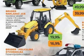 Bruder Nakladač JCB