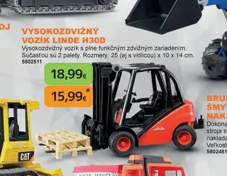 Vysokozdvižný vozík Linde H30D