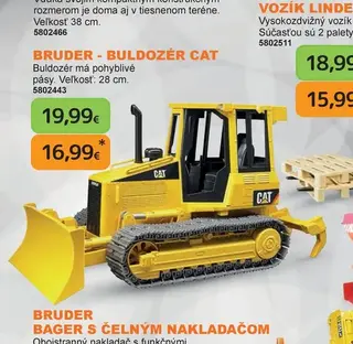 Bruder - Buldozér CAT