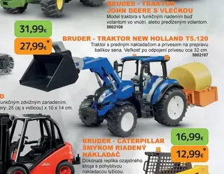 Bruder - Traktor New Holland T5.120