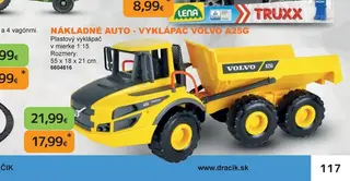 Nákladné auto - vyklápač Volvo A25G
