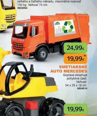 Smetiarske auto Mercedes