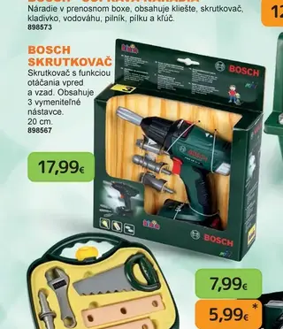 Bosch Skrutkovač