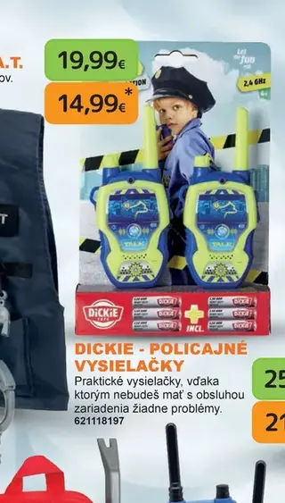 Dickie - Policajné vysielačky