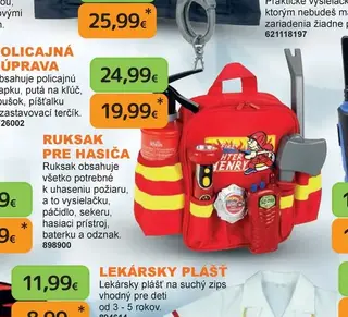 Ruksak pre hasiča