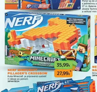 Nerf Minecraft Pillager's Crossbow