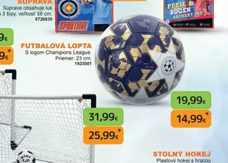 Futbalová lopta Champions League
