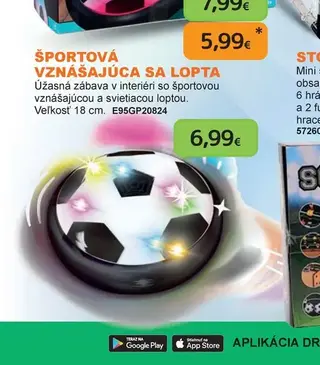 Športová vznášajúca sa lopta