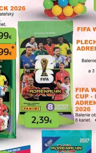 FIFA World Cup Adrenalyn 2026 karty