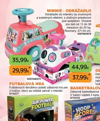 Minnie - odrážadlo
