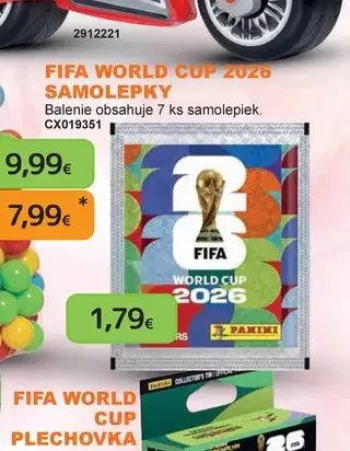 FIFA World Cup 2026 samolepky