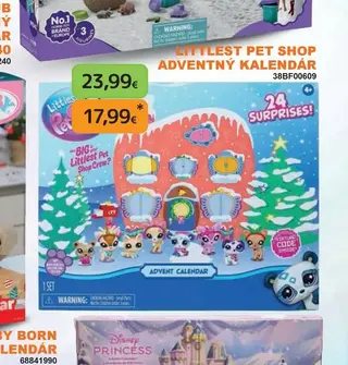 Littlest Pet Shop adventný kalendár