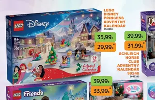 LEGO Disney Princess adventný kalendár