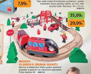 Woody Vlaková dráha hasiči