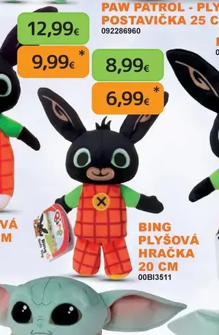 Bing plyšová hračka 20 cm