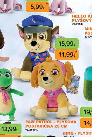 Paw Patrol - plyšová postavička 25 cm