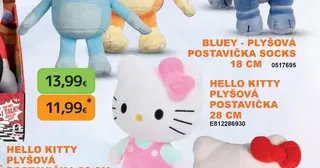 Bluey plyšová postavička Socks 18 cm