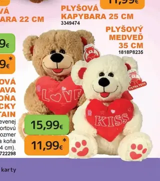 Plyšový medveď 35 cm