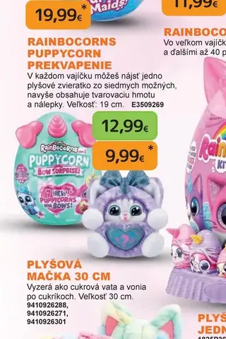 Rainbocorns Puppycorn prekvapenie