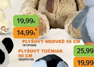 Plyšový medveď 55 cm