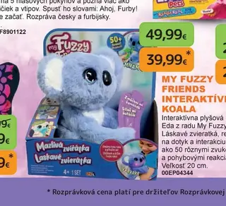 My Fuzzy Friends Interaktívna koala