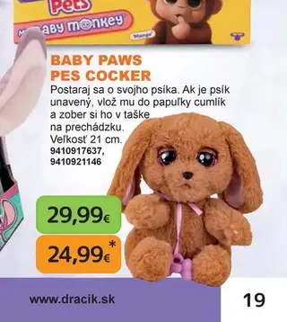 Baby Paws Pes Cocker
