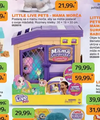 Little Live Pets - Mama morča