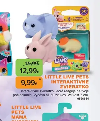 Little Live Pets interaktívne zvieratko