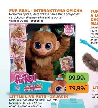 Fur Real - Interaktívna opička