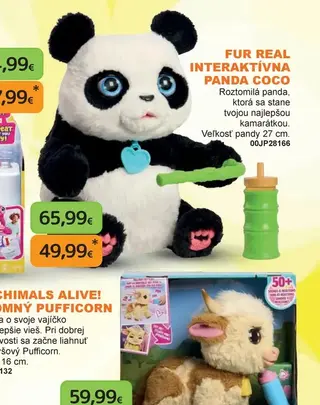 Fur Real Interaktívna panda Coco