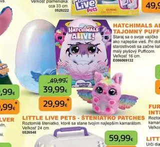 Hatchimals Alive! Tajomný Pufficorn
