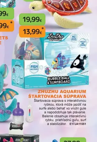 Zhuzhu Aquarium Štartovacia súprava