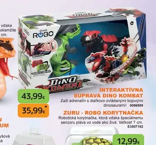 Interaktívna súprava Dino Kombat