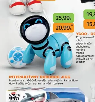 Interaktívny robodog Jigg