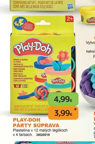 Play-Doh Párty súprava