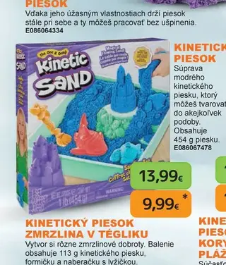Kinetický piesok modrý 454 g